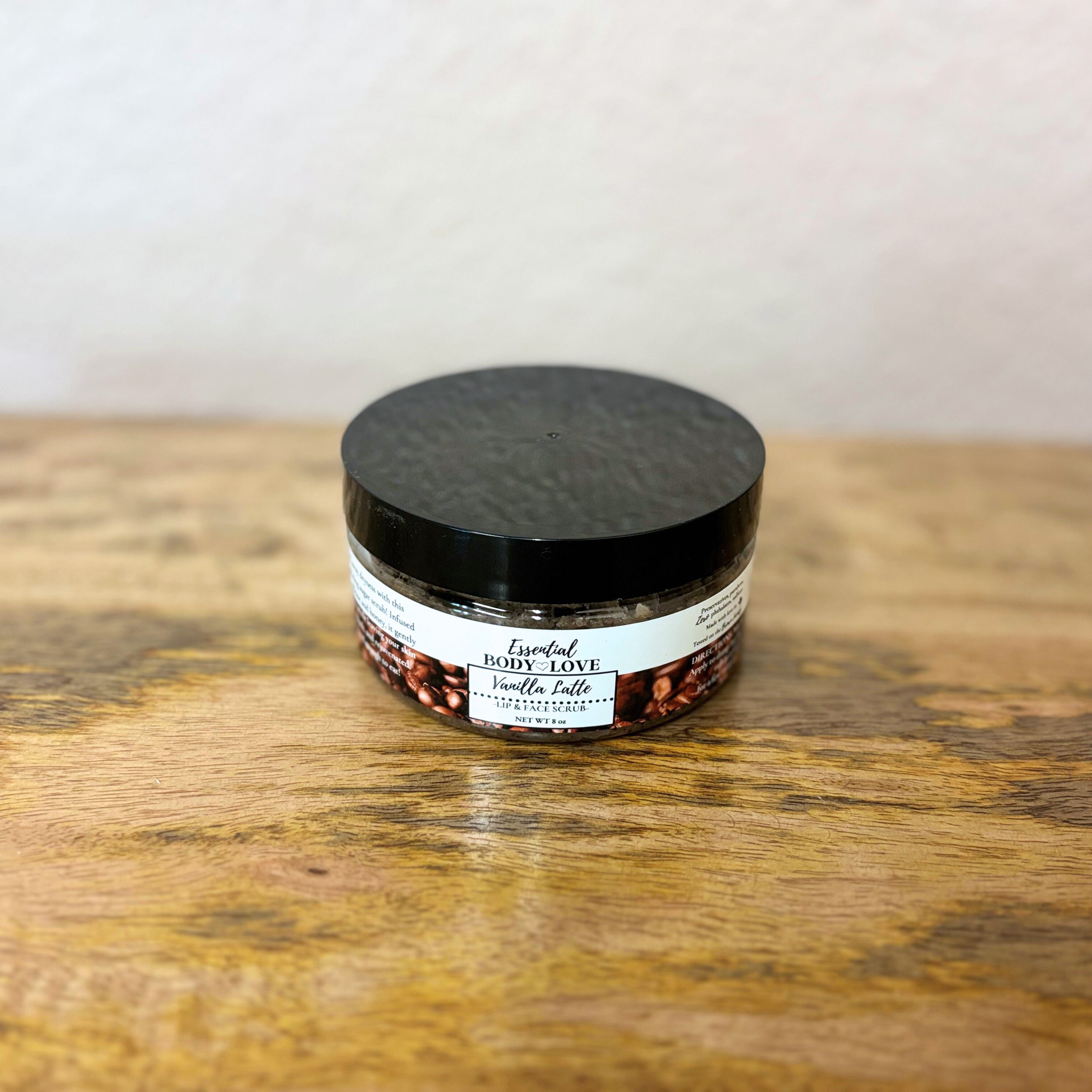 Vanilla Latte-Invigorating Face and Lip Scrub